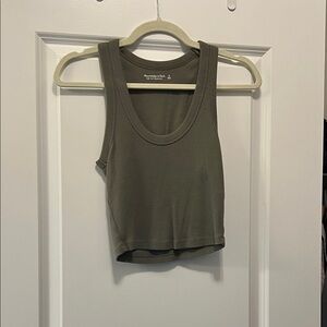 Abercrombie & Fitch Khaki Tank Top